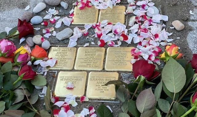 Stolpersteinverlegung in Tangerhütte